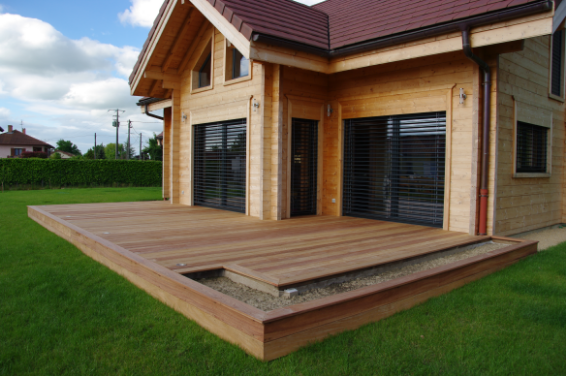 Projet de construction en cumaru