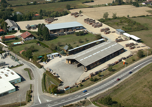 Vue aérienne dépot Vignon Bois